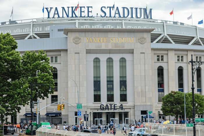 Yankee Stadium outside